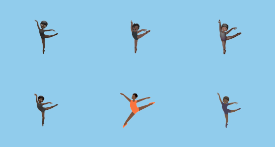 🧑🏿🩰 Ballet Dancer: Dark Skin Tone Emoji | Meaning, Copy And Paste