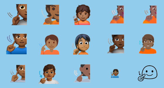 🧏🏾 Deaf Person: Medium-Dark Skin Tone Emoji | Meaning, Copy And Paste