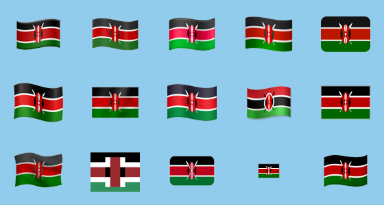 Flag Kenya Emoji Meaning Copy And Paste Flag Kenya Emoji Meaning Copy And Paste
