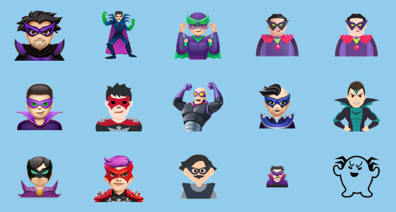 🦹🏻‍♂️ Man Supervillain: Light Skin Tone Emoji | Meaning, Copy And Paste