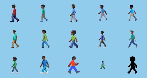 🚶🏿‍♂️ Man Walking: Dark Skin Tone Emoji | Meaning, Copy And Paste