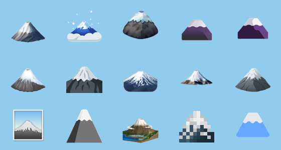 🗻 Mount Fuji Emoji | Meaning, Copy And Paste 