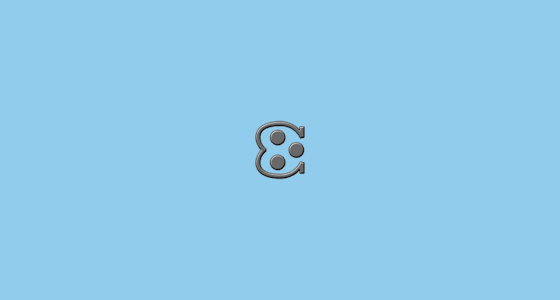 Notched Left Semicircle with Three Dots Emoji | Meaning, Copy And Paste