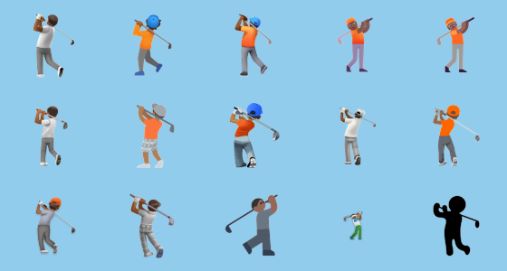 ππΎ Person Golfing: Medium-Dark Skin Tone Emoji