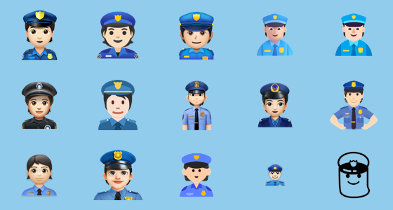 👮🏻 Police Officer: Light Skin Tone Emoji | Meaning, Copy And Paste