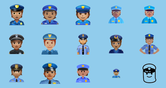 👮🏽 Police Officer: Medium Skin Tone Emoji | Meaning, Copy And Paste