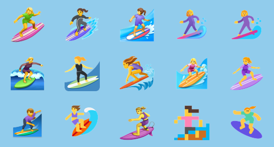 🏄‍♀️ Woman Surfing Emoji | Meaning, Copy And Paste