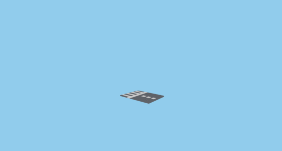 π¬ Airplane Arrival Emoji on Noto Color Emoji, Animated 15.0