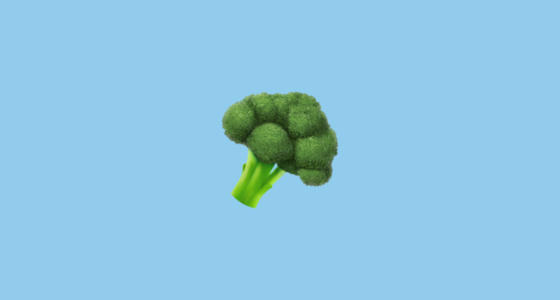 🥦 Brócoli Emoji on Apple iOS 11.1