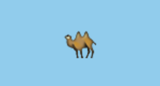 π« Two-Hump Camel Emoji on Apple iPhone OS 2.2
