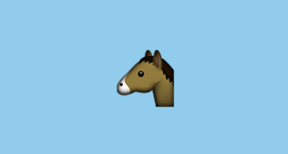 🐴 马头 Emoji On Apple Ios 40 