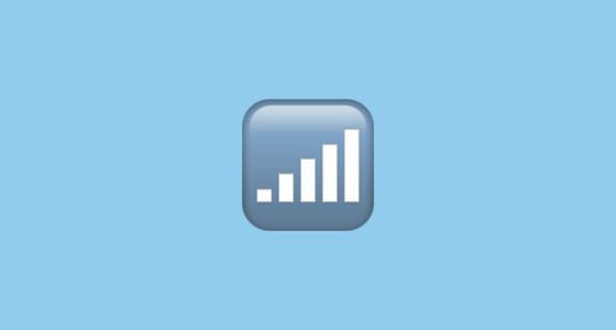 đ¶ Antenna Bars Emoji on Apple iOS 13.3