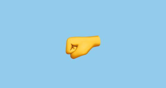 🤛 Left-Facing Fist Emoji on Apple iOS 13.3