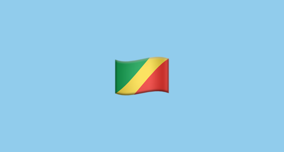 🇨🇬 Drapeau: Congo-Brazzaville Emoji on Apple iOS 14.6