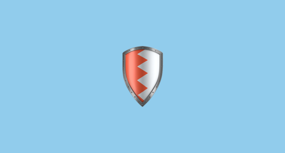 🛡️ Shield Emoji on Apple iOS 15.4