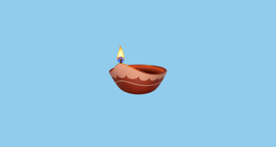🪔 Diya Lamp Emoji on Apple iOS 16.4