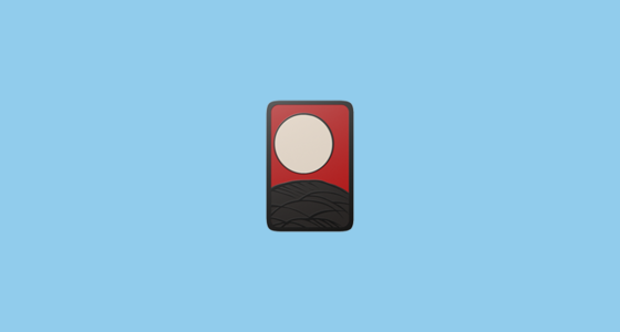 🎴 Flower Playing Cards Emoji on Apple iOS 16.4
