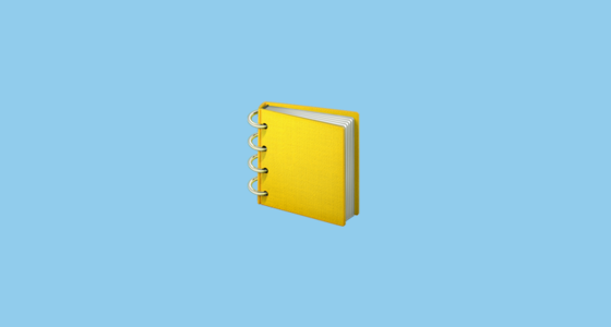📒 Ledger Emoji on Apple iOS 16.4