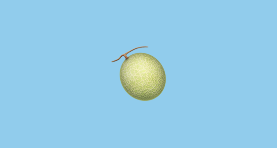 π Melon Emoji on Apple iOS 16.4