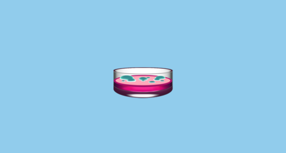 🧫 Petri Dish Emoji on Apple iOS 16.4