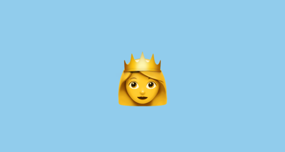 ๐ธ Princess Emoji on Apple iOS 16.4