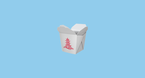 🥡 Takeout Box Emoji on Apple iOS 16.4