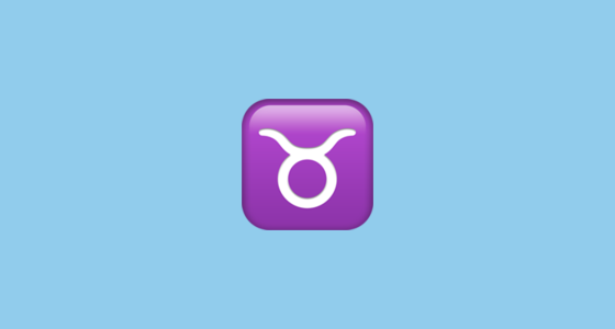 ♉ Taurus Emoji on Apple iOS 16.4