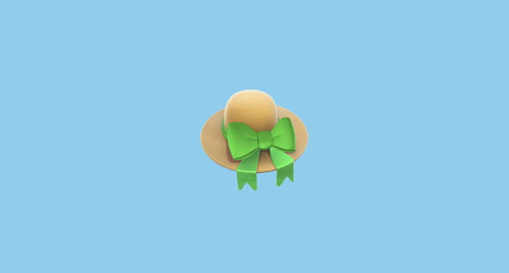 👒 Woman’s Hat Emoji on Apple iOS 16.4