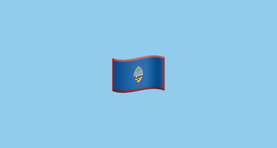 ๐ฌ๐บ Drapeau: Guam Emoji on Apple iOS 10.2