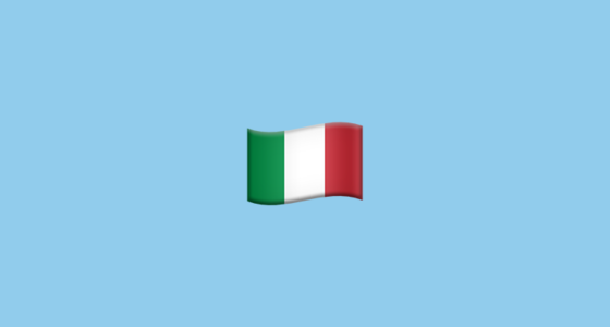  flag italy emoji on apple ios 10 3