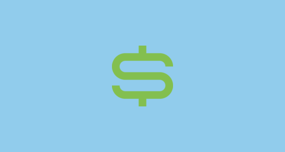π² Heavy Dollar Sign Emoji on JoyPixels 2.0