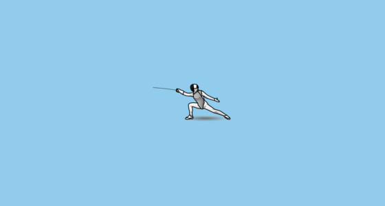 🤺 击剑选手 Emoji on emojidex 1.0.14