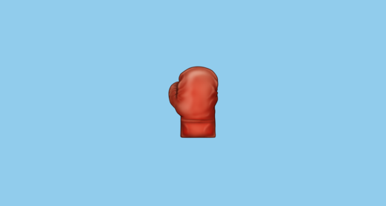 🥊 Guante De Boxeo Emoji on Imágenes de muestra Emojipedia 3.0