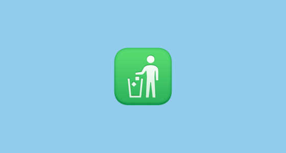 🚮 Litter in Bin Sign Emoji on Facebook 3.1