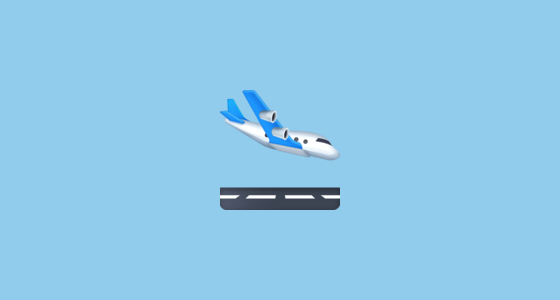 π¬ Airplane Arrival Emoji on Facebook 15.0