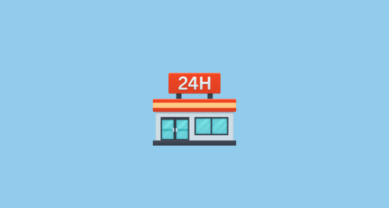 πͺ Convenience Store Emoji on Facebook 15.0