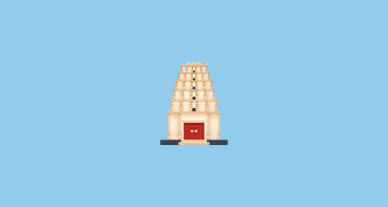 🛕 Hindu Temple Emoji on Facebook 15.0