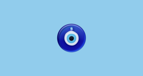 🧿 Nazar Amulet Emoji on Facebook 15.0