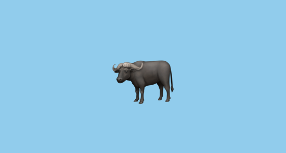 🐃 Water Buffalo Emoji on Facebook 15.0