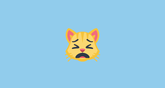 🙀 疲倦的猫 Emoji on Facebook 2.0