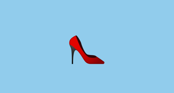 👠 하이힐 Emoji on Google Noto Color Emoji Android 8.0