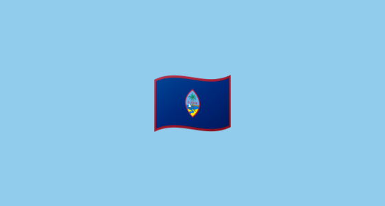 ๐ฌ๐บ Bandera: Guam Emoji on Google Noto Color Emoji Android 9.0