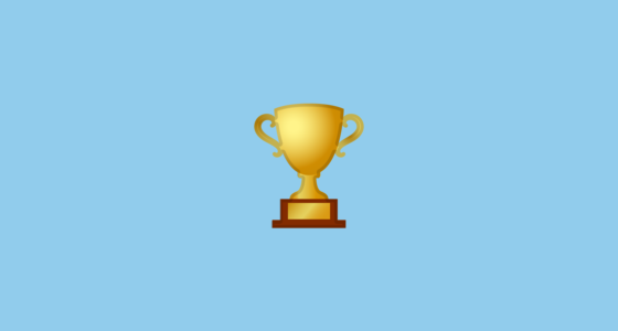 🏆 Trofeo Emoji on Google Noto Color Emoji Android 9.0