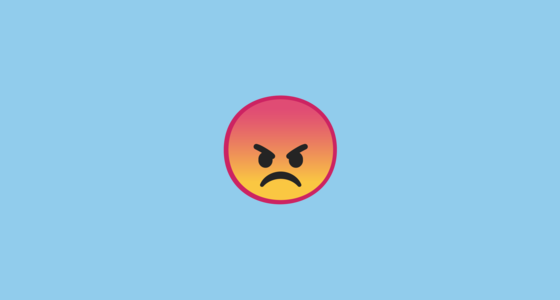 😠 Angry Face Emoji on Google Noto Color Emoji Android 10.0 March 2020 ...