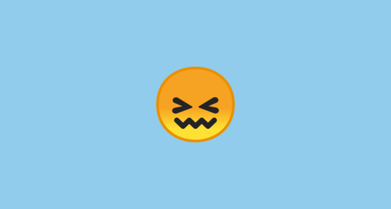 😖 Confounded Face Emoji on Google Noto Color Emoji Android 10.0 March ...