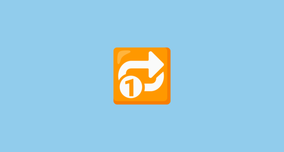 🔂 Repeat Single Button Emoji on Google Noto Color Emoji Android 12.0