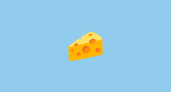 🧀 Cheese Wedge Emoji on Google Noto Color Emoji Android 12L