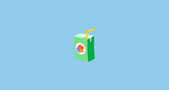 π§ Beverage Box Emoji on Google Noto Color Emoji 15.0