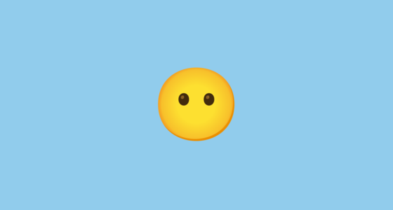 😶 Cara Sin Boca Emoji on Google Noto Color Emoji 15.0