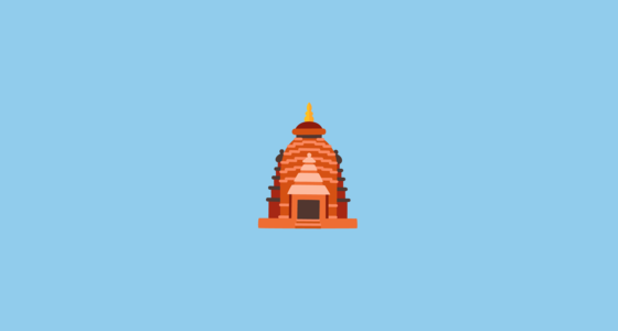 🛕 Hindu Temple Emoji on Google Noto Color Emoji 15.0